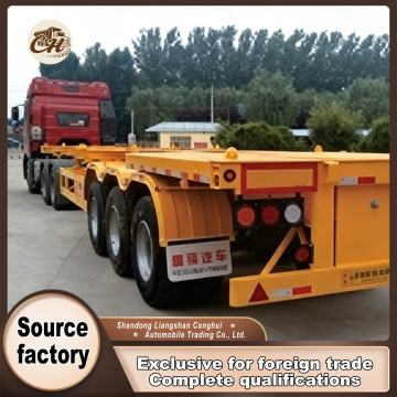 Reboque de alta capacidade de 40 pés com design leve