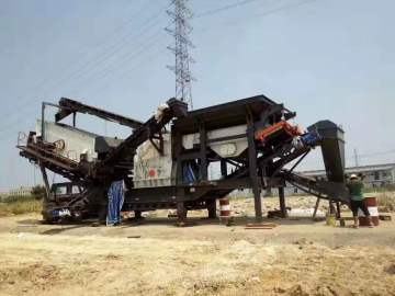 Rock Granite Crushing Machine Mobile Stone Crusher