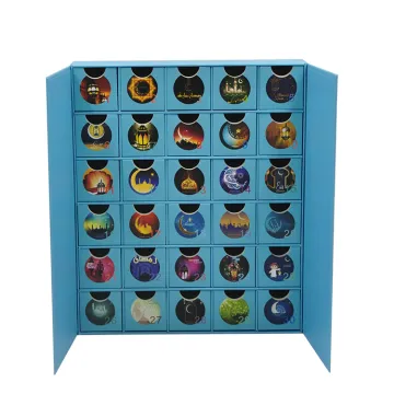 Custom Countdown Cardboard Beauty Gift Advent Calendar