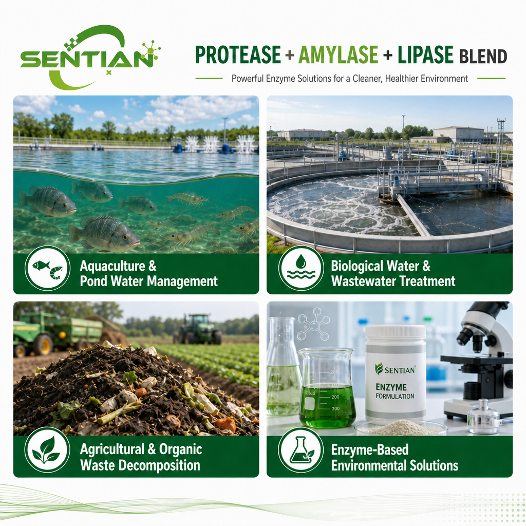 Protease + Amylase + Lipase Blend2