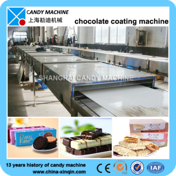 Full automatic chocolate coating machine for biscuit