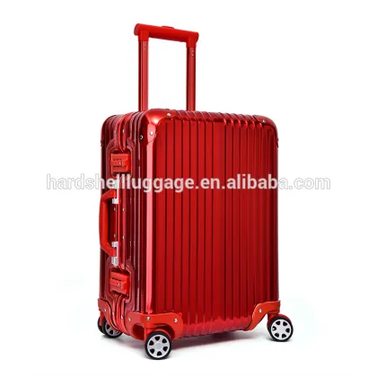 metal al-mg alloy luggage suitcase