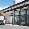 Dorsan fillte alùmanum airson patio