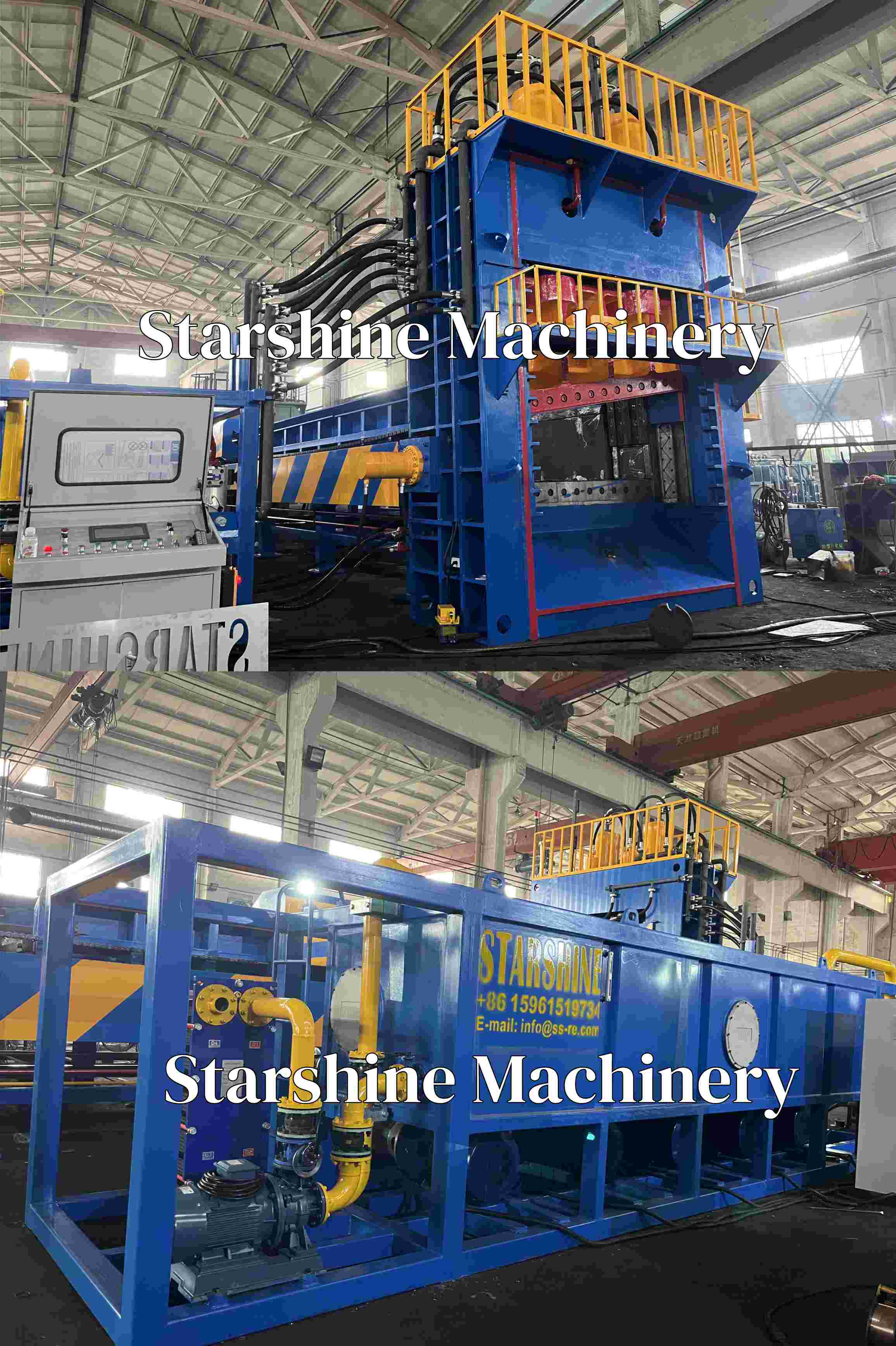 hydraulic shear machine