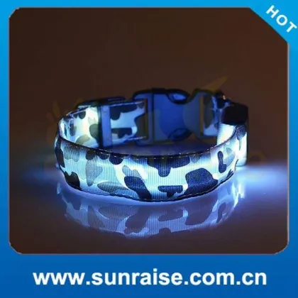 nylon led dog collar by pets at home