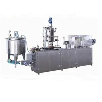 Liquid jam honey butter blister packing machine