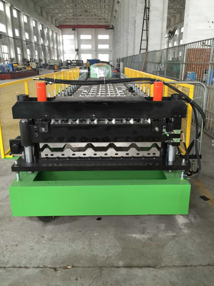 double layer corrugated sheet forming machine