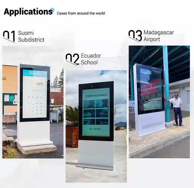 Lcd advertising Outdoor Digital Signage
