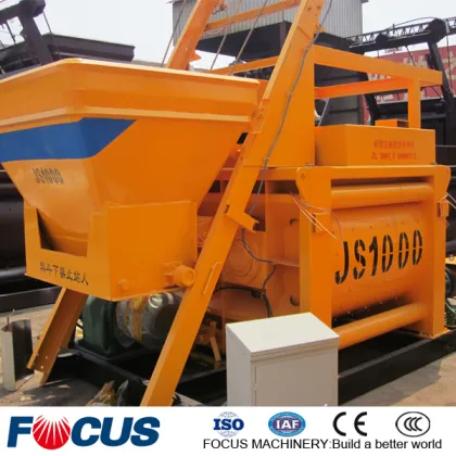 Portable Cement Mixer JS1000 Sicoma Concrete Mixer: New Design