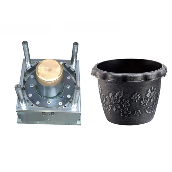 Eco-Friendly Custom Garden Flower Plastic Injection Pot Molding