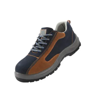 Men's Breathable Work Safety Shoes: Anti-Slip Steel Toe Boots