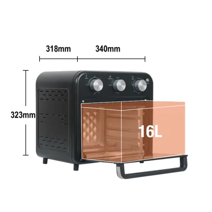USA Plug Air Fryer Oven - Mini Oven with Air Fryer Function