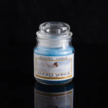 Home Decoration Paraffin Wax Glass Cup Scented Candle