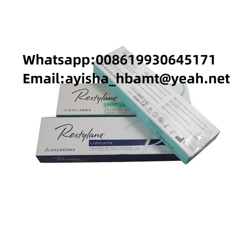 Restylane Lyft lidos 1ml真皮フィラーのしわを取り除く頬の唇のボリュームを削減する顔面線を減らす