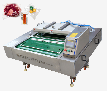 DZ-1100 Single Sealed Continuous Belt Vacuum Packaging Machine