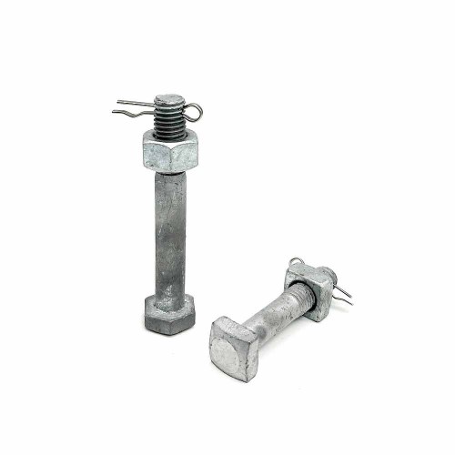 Hexagon Head Bolt με παξιμάδι και καρφίτσα