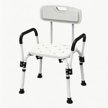 Регулируемый алюминиевый стул для ванны для пожилых людей