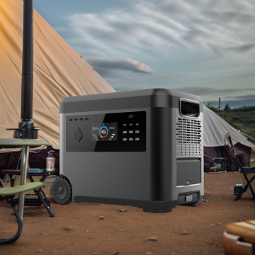 220V Portable Power Station: 2500W/2000W LED Show Outdoor Home Gebruik LifePo4 -batterij
