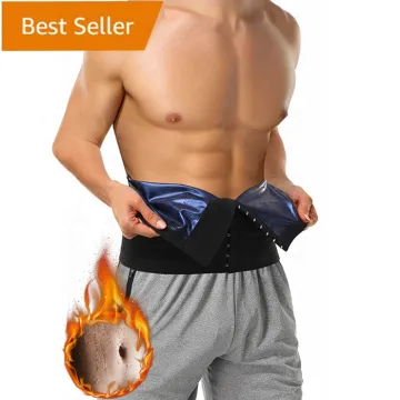 Men's Sauna Sweat Suit: Compression Zipper Shaper for Gym and Workout