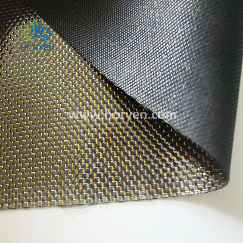Tissu de cuir en fibre de carbone en fibre de carbone imperméable imperméable