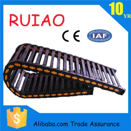 plastic weight bearing cnc cable carrier energy chain