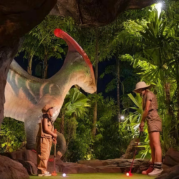 animatronic dinosaur