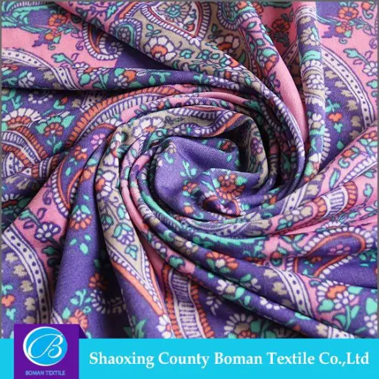 wholesale fabric china Latest design Wholesale Spandex polyester jersey fabric