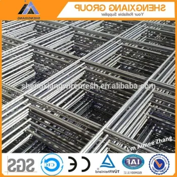 galvanized welded wire mesh panel factory ( ISO9001 )