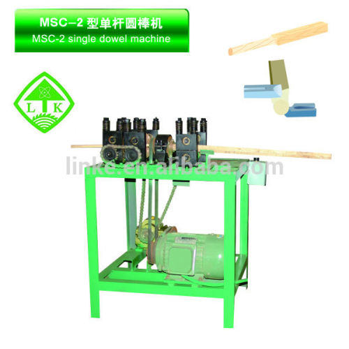 single wood rod machine