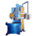 Metal turning manual vertical lathe machine