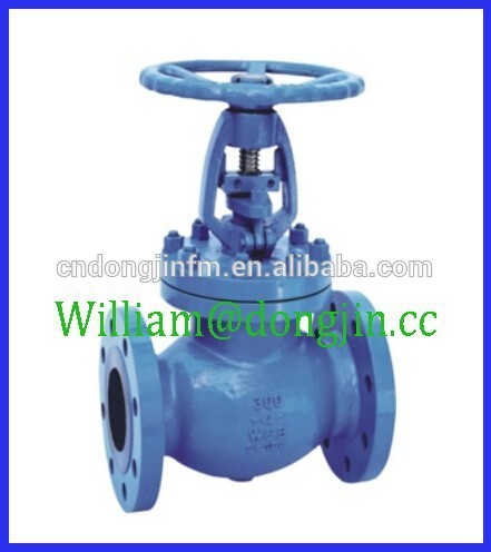 High Quality Carbon Steel, Stainless Steel Globe Valve with Bellow Seal acc. to ANSI