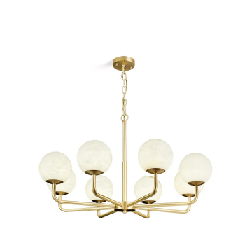 Nordic Modern Luxury Chandeliers: Marble, Copper, and Creative Designs for Bedrooms and Restaurants