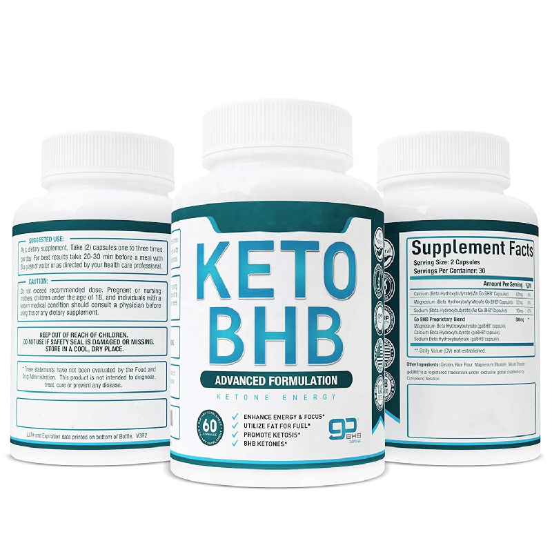 OEM/ODM Fast Effective Fat Burner Slimming Weight Loss Fast Diet Capsule Women And Men Keto Bhb Pills