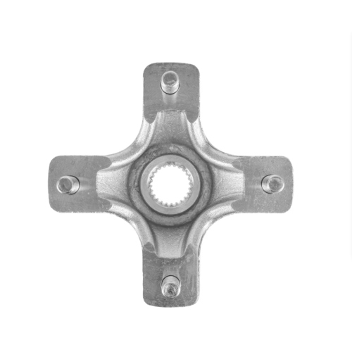 Steel dèyè bò gòch oswa dwat wou Hub