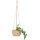 Ceramic Hanging Planter Macrame Plant Holder