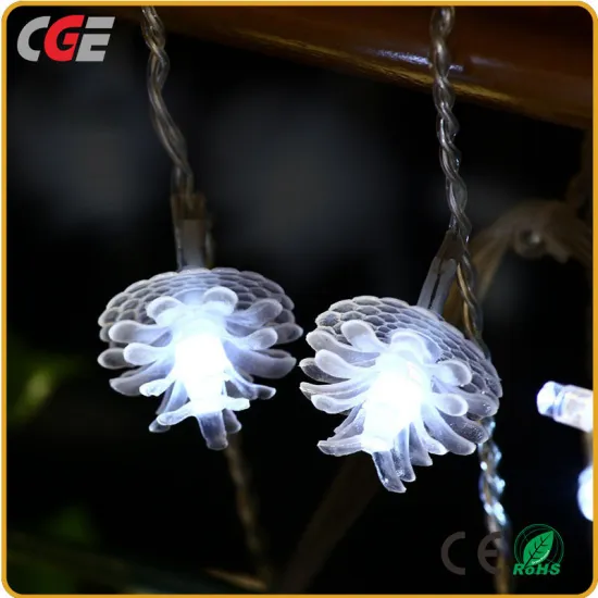 LED Ball String Outdoor Decoration Colorful Holiday Christmas Lights