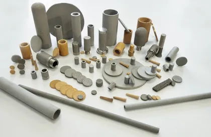 Sintered Metal Powder Component Metallic Film 316L