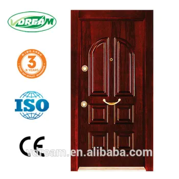 steel wooden door for exterior doors