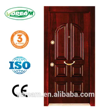 steel wooden door for exterior doors
