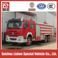 6X4 HOWO busa truk pemadam kebakaran 16000L