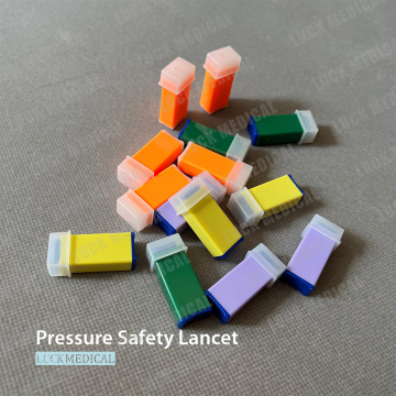 Safety Pressure Activated Lancets
