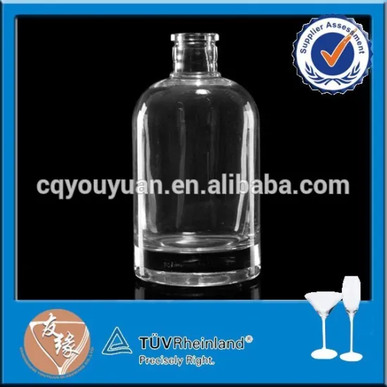 500ml standard wine bottle dimensions for brandy