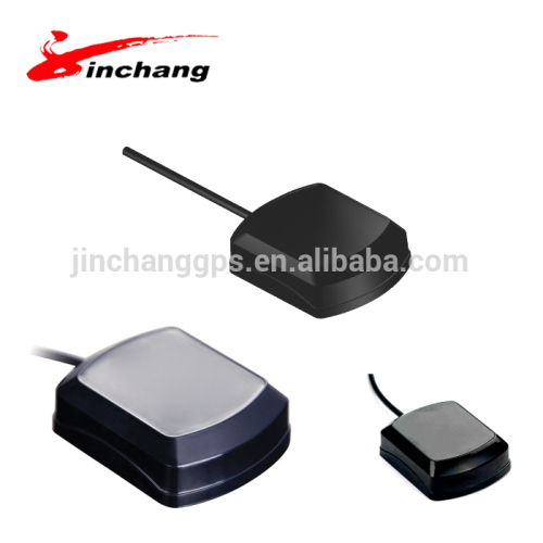 (Manufactory) Free sample High gain car GPS /GLONASS ANTENNA with magnet or 3M adhesive