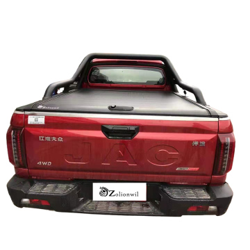 Zolionwil Manual Retractable Waterproof Tonneau Bed Cover for JAC V7 SHUAILING T6 T8