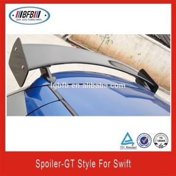 GT style carbon fiber spoiler rear wing spoiler fit for swift