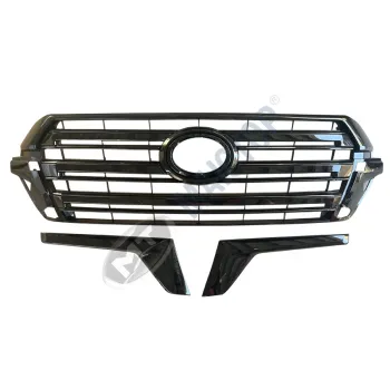 MAICTOP Car Black Glow Bodykit Front Grille for Land Cruiser 200 LC200 FJ200 2019