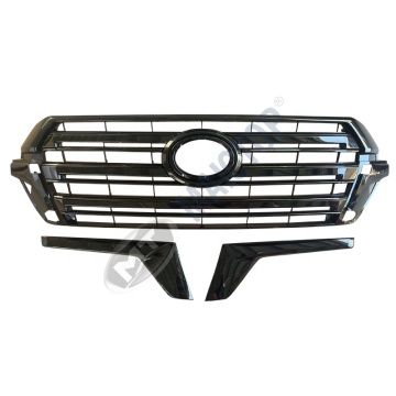 MAICTOP Car Black Glow Bodykit Front Grille for Land Cruiser 200 LC200 FJ200 2019