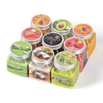 Organic Fruity Sherbet Skin Exfoliating Whitening Body Scrub