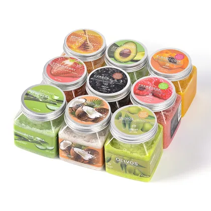 Organic Fruity Sherbet Skin Exfoliating Whitening Body Scrub