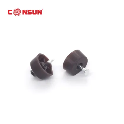 Nail-On Plastic Shelf Supports for Furniture